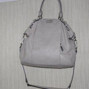 Coach Madison  Gray Buckle Leather Exterior Bags  Handbags H1193-18641